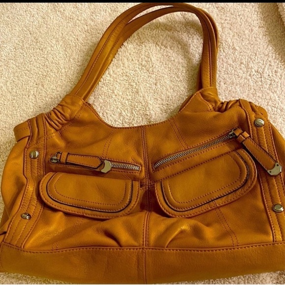 B Makowsky! Soft Leather-shoulder bag - Picture 1 of 7